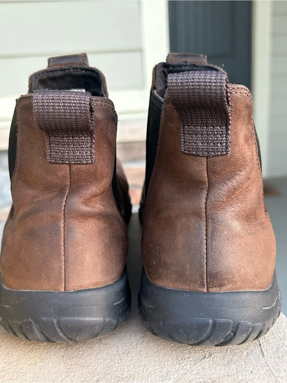 Unisex LEMS (Boulder, Col) Leather Chelsea Minimalist Barefoot Boots M 9 W 10.5